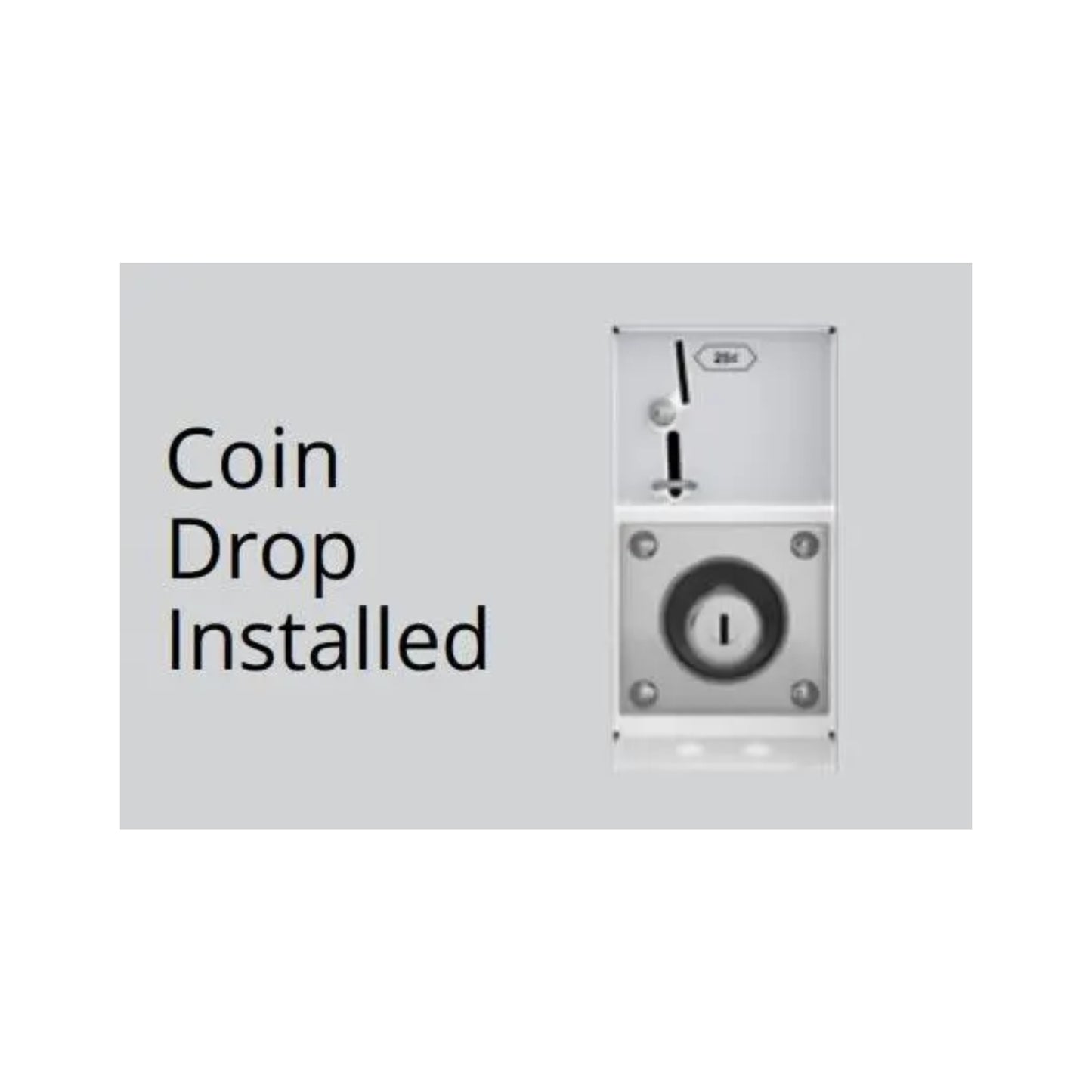 Speed Queen 27 Inch Commercial Stacked Dryer (Gas)(ADA Compliant) SSGNCFGS116TW01 (Prep for Coin)