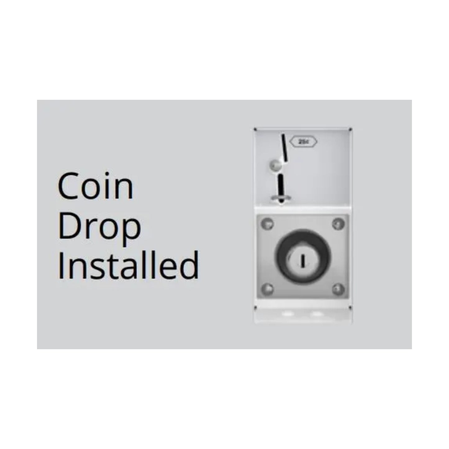 Speed Queen 27 Inch Commercial Stacked Dryer (Gas)(ADA Compliant) SSGNCAGS116TW01 (Prep for Coin)
