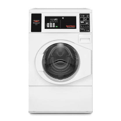 Speed Queen 27 Inch Commercial Front Load Washer (Front Control)(ADA Compliant) SFNNYASP116TW01 (Prep for Card)