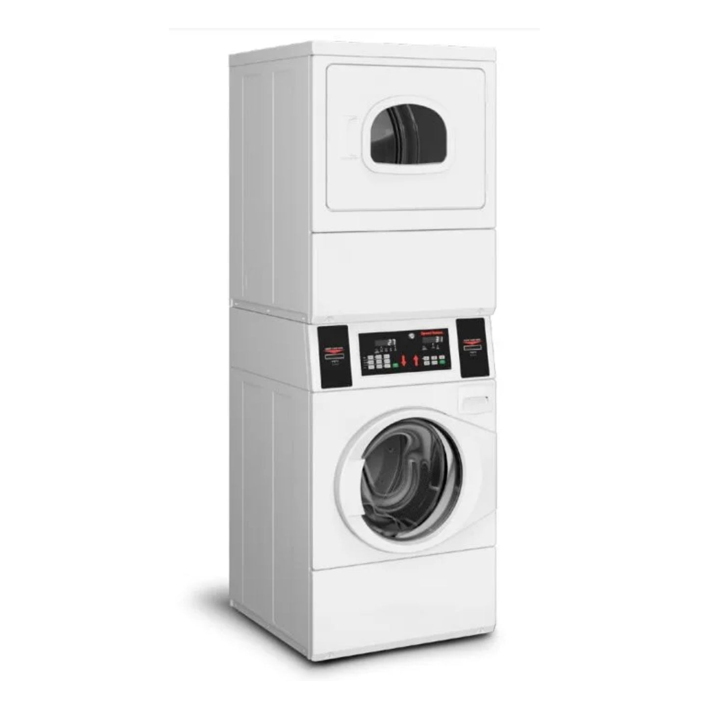 Speed Queen 27 Inch Commercial Laundry Center (Electric)(ADA Compliant) STENYASP176TW01 (Prep for Card)